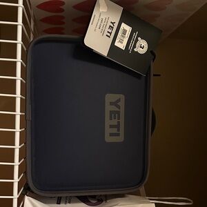 YETI Dark Blue lunchbox brand new